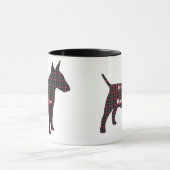 Bull Terrier BESTE FREUNDIN Tasse (Zentrum)
