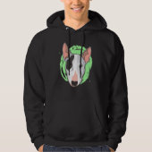 Bull Terrier Breed Dog Owner Hoodie (Vorderseite)