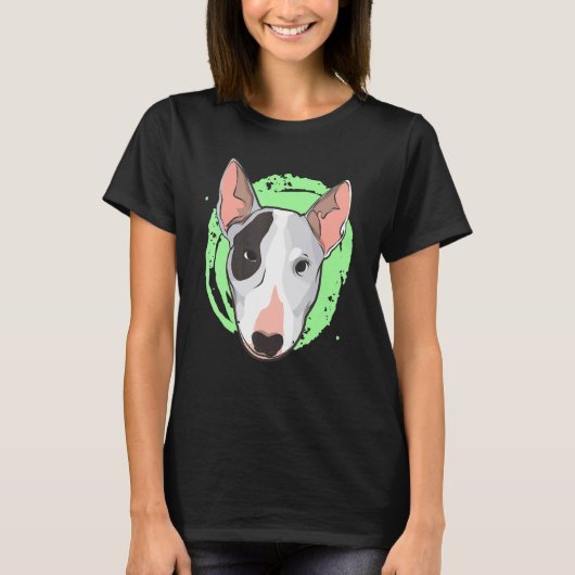 Bull Terrier Breed Dog Owner T-Shirt (Vorderseite)