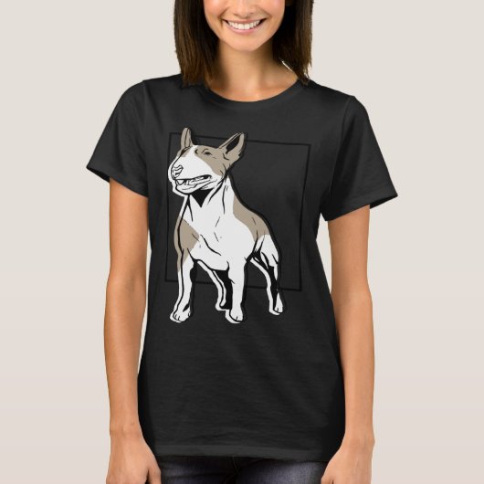 Bull Terrier Bullterrier T-Shirt (Vorderseite)