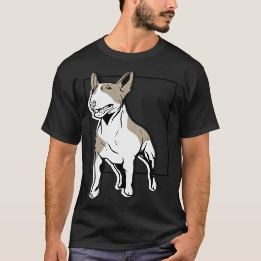 Bull Terrier Bullterrier T-Shirt (Vorderseite)