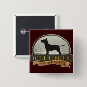 Bull Terrier Button (Vorne & Hinten)