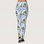 Bull Terrier Christmas Leggings (Rückseite)