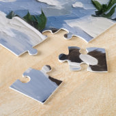 Bull Terrier Christmas Red Truck Holiday Puzzle (Seite)