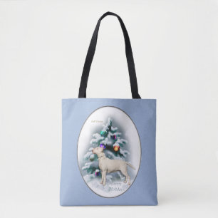 Bull Terrier Christmas Tasche