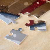 Bull Terrier Christmas Vintage Train Holiday Puzzle (Seite)