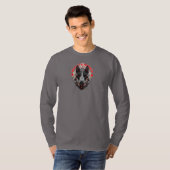 BULL TERRIER Cyberpunk Samurai Elite T-Shirt (Vorne ganz)