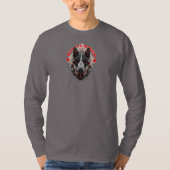 BULL TERRIER Cyberpunk Samurai Elite T-Shirt (Vorderseite)