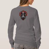 BULL TERRIER Cyberpunk Samurai Elite T-Shirt (Rückseite)