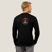 BULL TERRIER Cyberpunk Samurai Elite Tri-Blend Shirt (Voller Rücken)