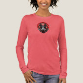 BULL TERRIER Cyberpunk Samurai Elite Tri-Blend Shirt (Vorderseite)