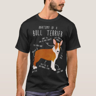 Bull Terrier Dog Anatomie 2 T-Shirt