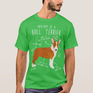Bull Terrier Dog Anatomie 2 T-Shirt
