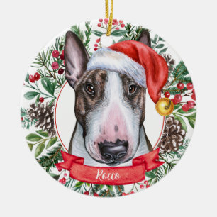 Bull Terrier Dog Custom Weihnachtsschmuck