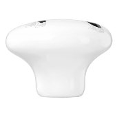 Bull Terrier Dog Design Keramikknauf (Seitenansicht)