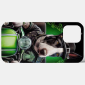 Bull Terrier Dog Fahrrad St. Patrick's Day Case-Mate iPhone Hülle (Rückseite (Horizontal))