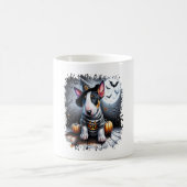 Bull Terrier Dog Halloween Kaffeetasse (Mittel)
