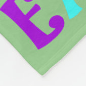 Bull Terrier Dog Happy Osterfest Sonnige Eier Oste Fleecedecke (Ecke)