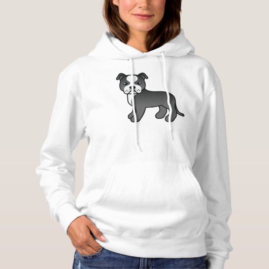 Bull Terrier Dog Hoodie (Vorderseite)