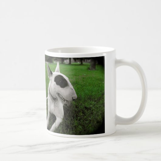 Bull Terrier Dog Kaffeetasse (Rechts)