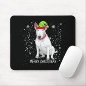 Bull Terrier Dog Tree Christmas Sweater Xmas Dogs Mousepad (Mit Mouse)