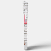 Bull Terrier Dog Valentine's Day Kissing Booth Case-Mate iPhone Hülle (Rückseite / Links)