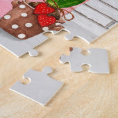 Bull Terrier Dog Valentine's Day Kissing Booth Puzzle (Seite)