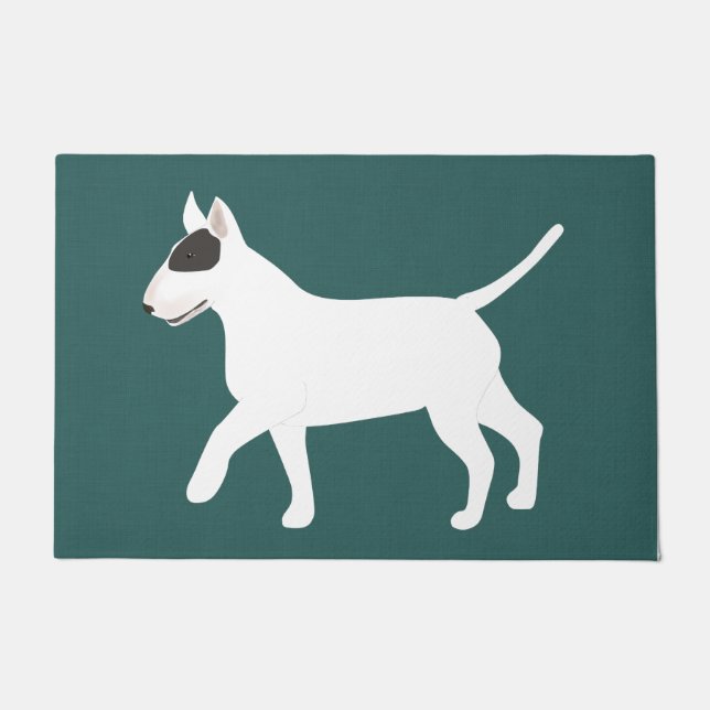 Bull Terrier Doormat Fußmatte (Vorderseite)