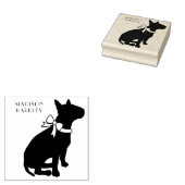 Bull Terrier Doppy Gummistempel (Stempel)