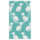 Bull Terrier Doppy Kleine Geschenktüte (Rückseite)