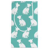Bull Terrier Doppy Kleine Geschenktüte (Vorderseite)