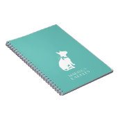 Bull Terrier Doppy Notizblock (Rechte Seite)