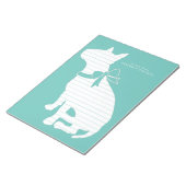 Bull Terrier Doppy Notizblock (angewinkelt)