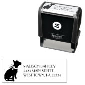 Bull Terrier Doppy Permastempel (Beispiel)