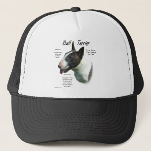 Bull Terrier (farbig) History Design Truckerkappe