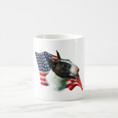 Bull Terrier Flag Kaffeetasse (Mittel)