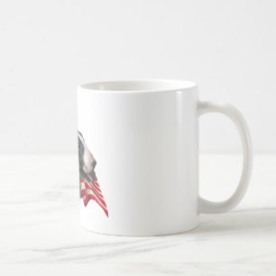 Bull Terrier Flag Kaffeetasse