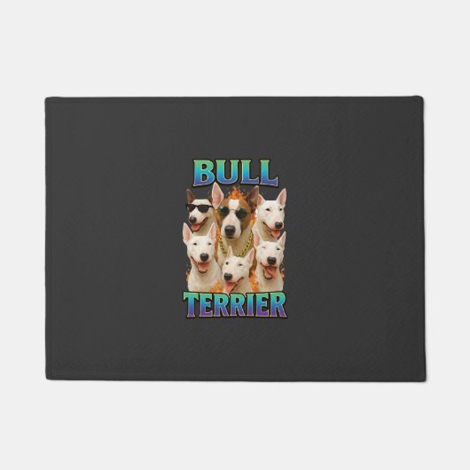 Bull Terrier Fußmatte (Vorderseite)