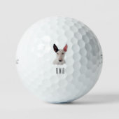 Bull Terrier Golfball (Vorderseite)