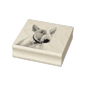 Bull Terrier Gummistempel (Stempel)