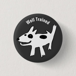 Bull Terrier gut ausgebildet Button