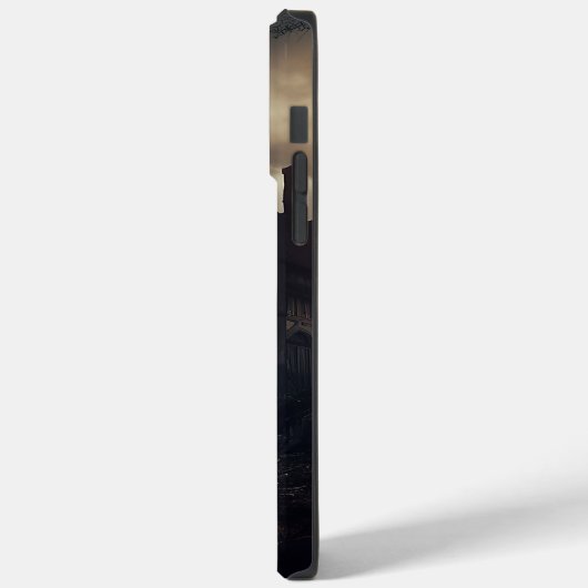 Bull Terrier Halloween Beängstigend Case-Mate iPhone Hülle (Rückseite / Links)