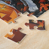 Bull Terrier Halloween Spooky Puzzle (Seite)