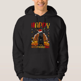 Bull Terrier Hund Bull Terrier Hellothanksmas 1 Hoodie