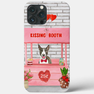 Bull Terrier Hund Valentinstag Küssstand Case-Mate iPhone Hülle