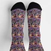Bull Terrier Hund Valentinstag Socken (Oben)