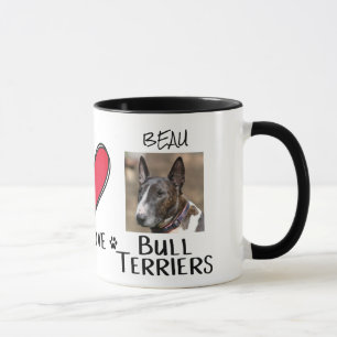 Bull Terrier Hunde Tasse