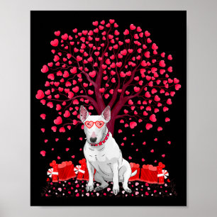 Bull Terrier Hundeliebhaber Lustiger Bull Terrier Poster