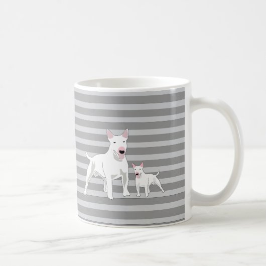 Bull Terrier Kaffeetasse (Rechts)