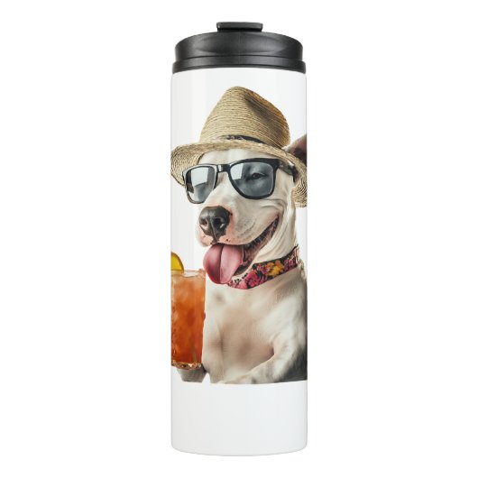 Bull Terrier Kopie Thermosbecher (Vorderseite)